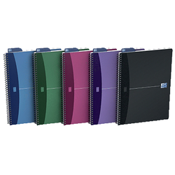 CAHIER RELIURE INTEGRALE OXFORD OFFICE A4 LIGNE 7MM 180 PAGES 90G