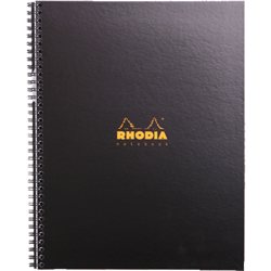 NOTEBOOK RHODIACTIVE  A4+ LIGNE 160 PAGES 90G