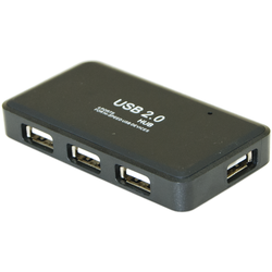 HUB USB 2.0 4 PORTS AVEC CORDON DETACHABLE