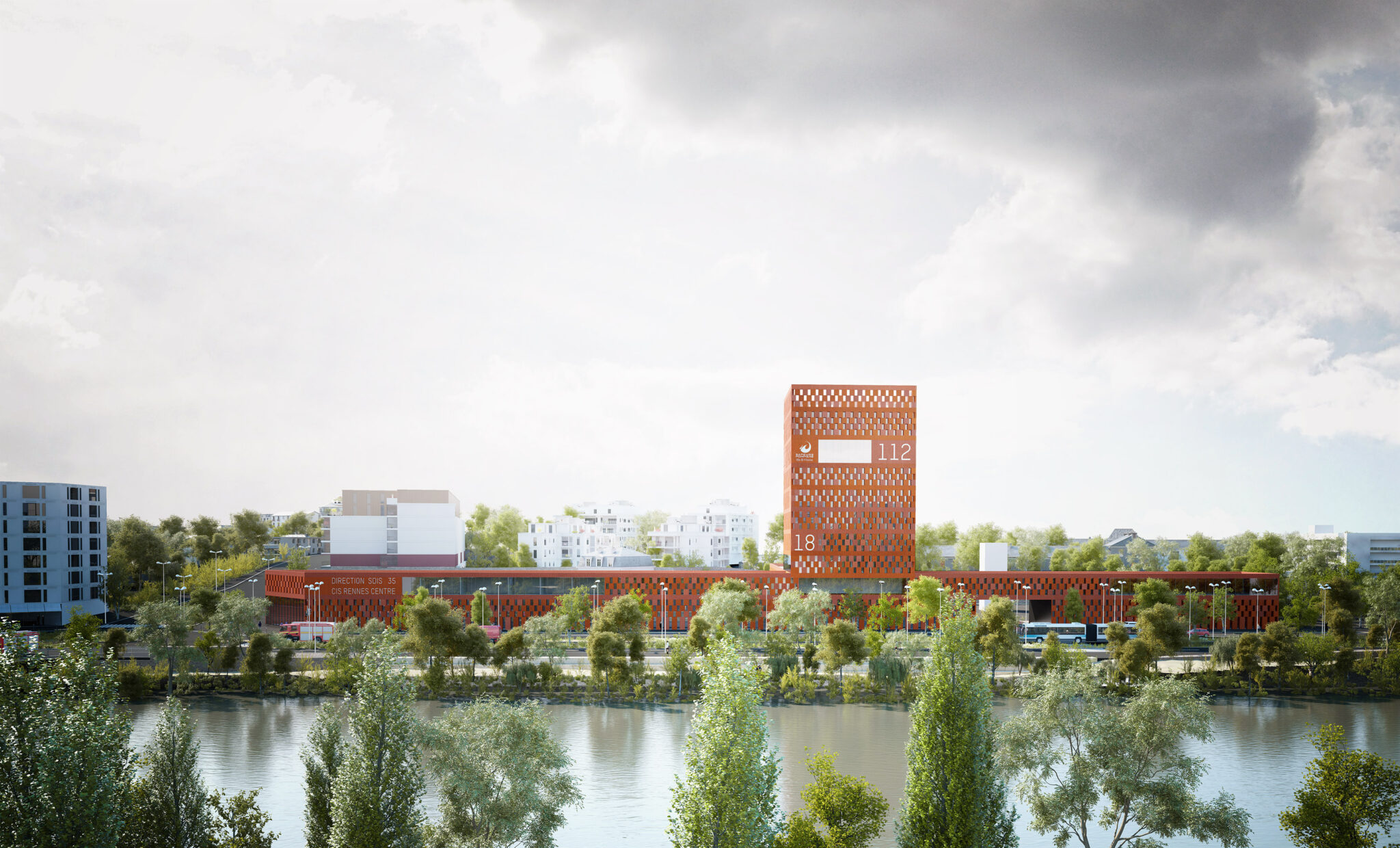 Fire and rescue centre and SDIS departmental headquarters