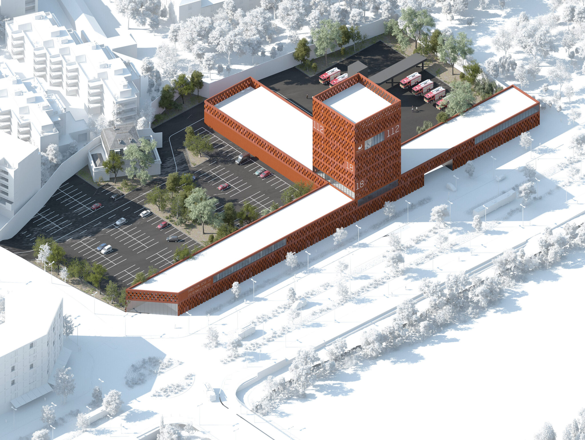 Fire and rescue centre and SDIS departmental headquarters