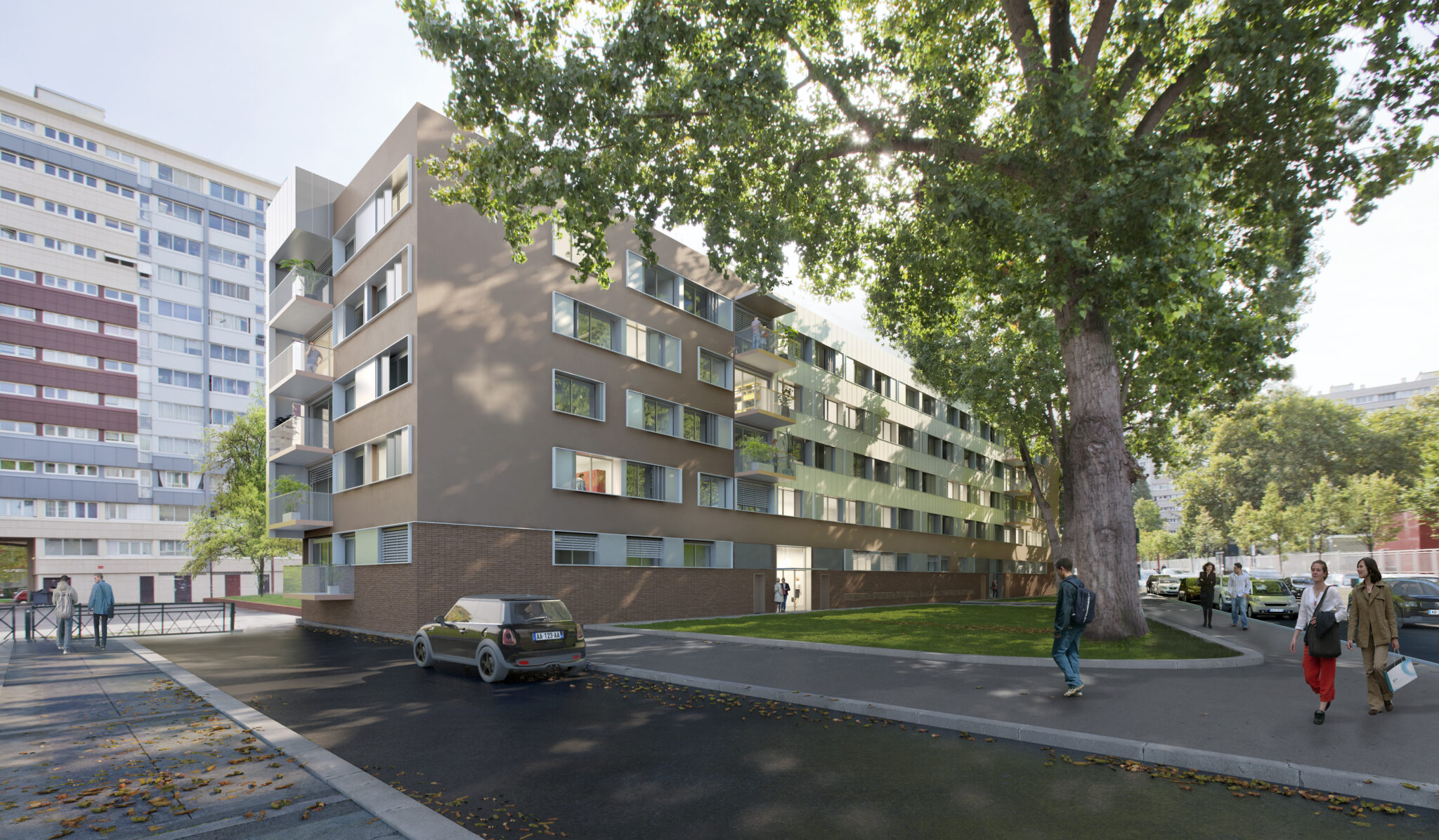 242 Logements, quartier les Agnettes