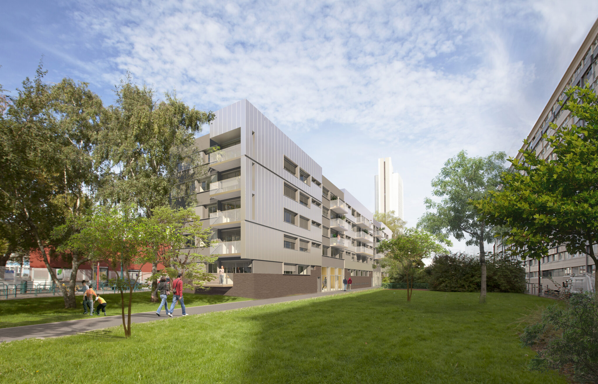 242 Logements, quartier les Agnettes