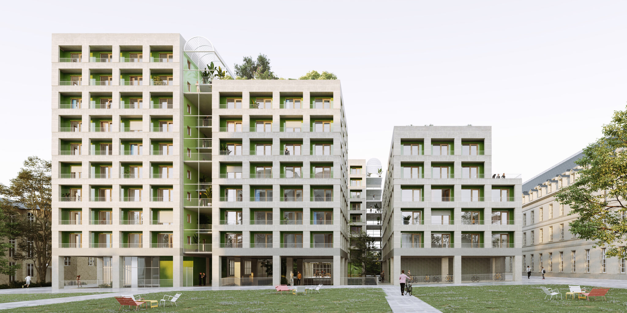 logements lot petit – zac Saint Vincent de Paul
