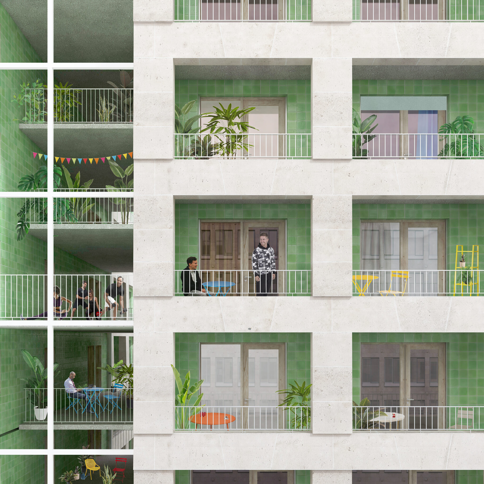 logements lot petit – zac Saint Vincent de Paul