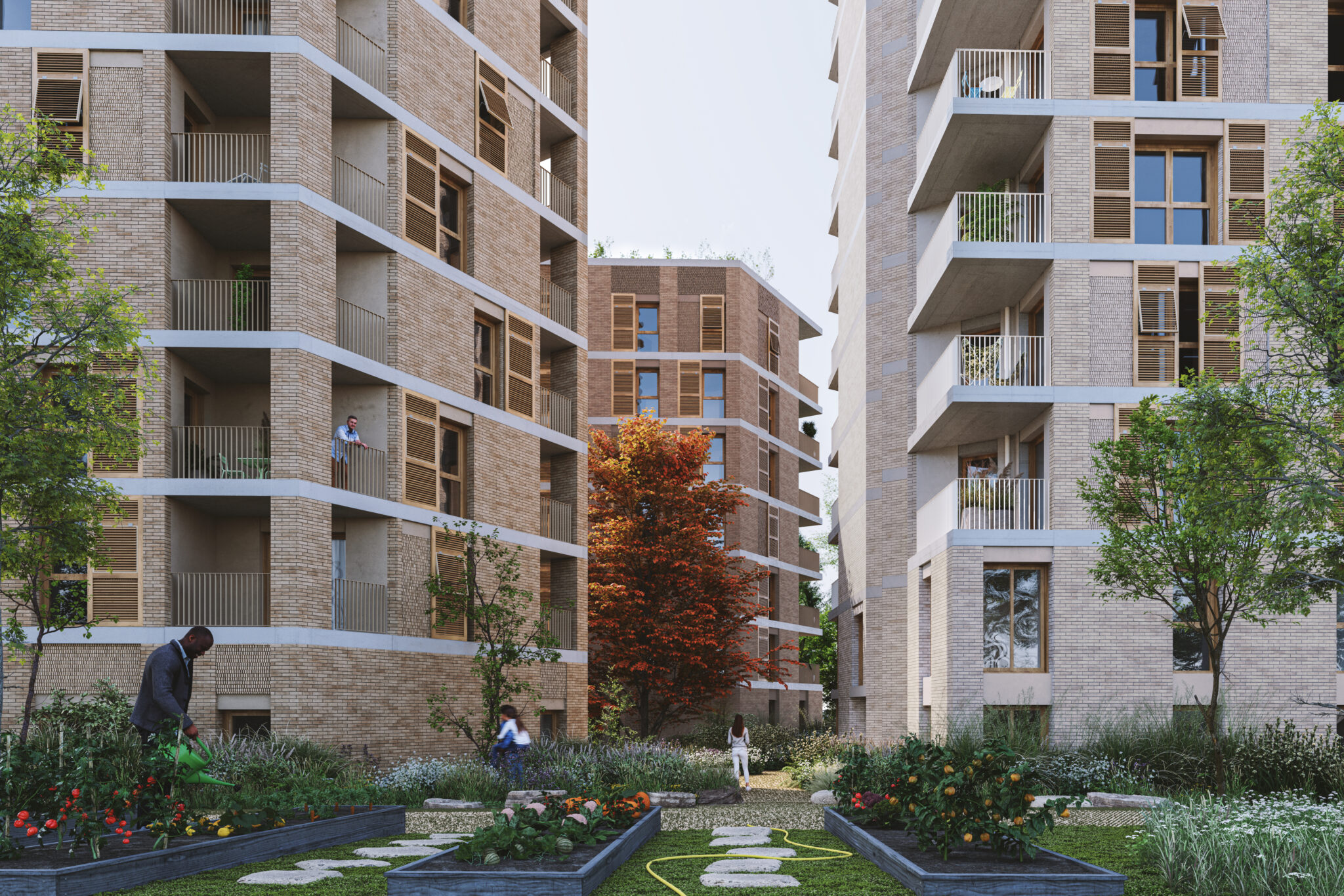 100 housing units, ZAC Campus Grand Parc