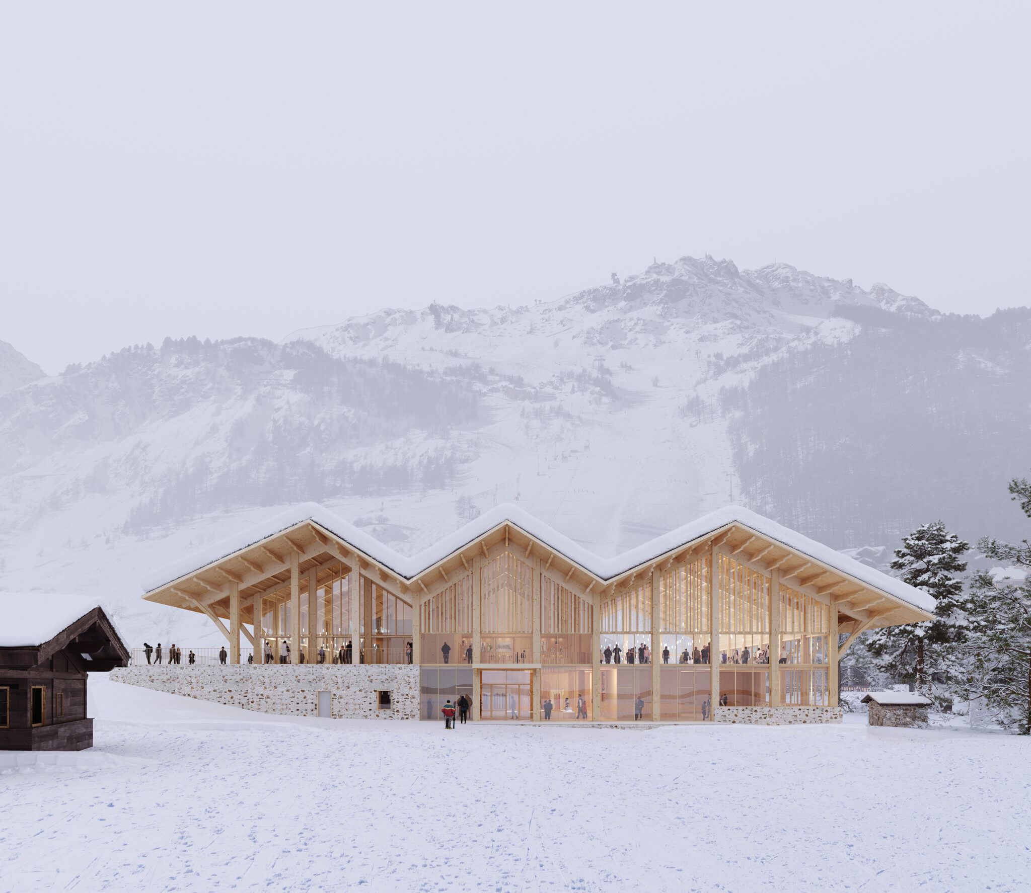 Espace Killy, multi-use building and leisure-sports space