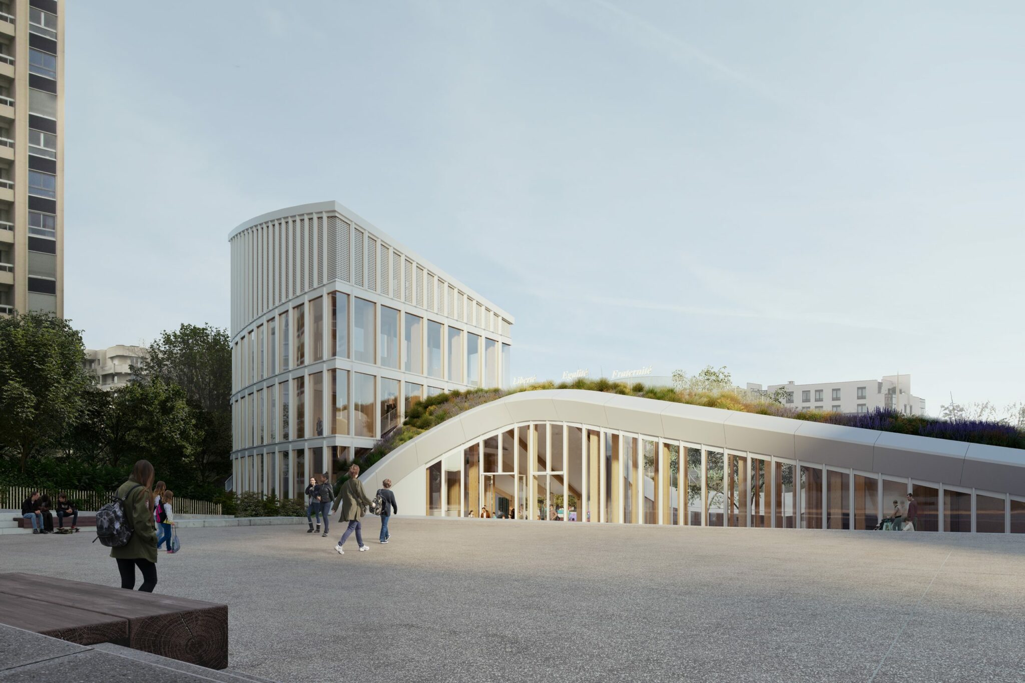 Épinettes school and sociocultural facility
