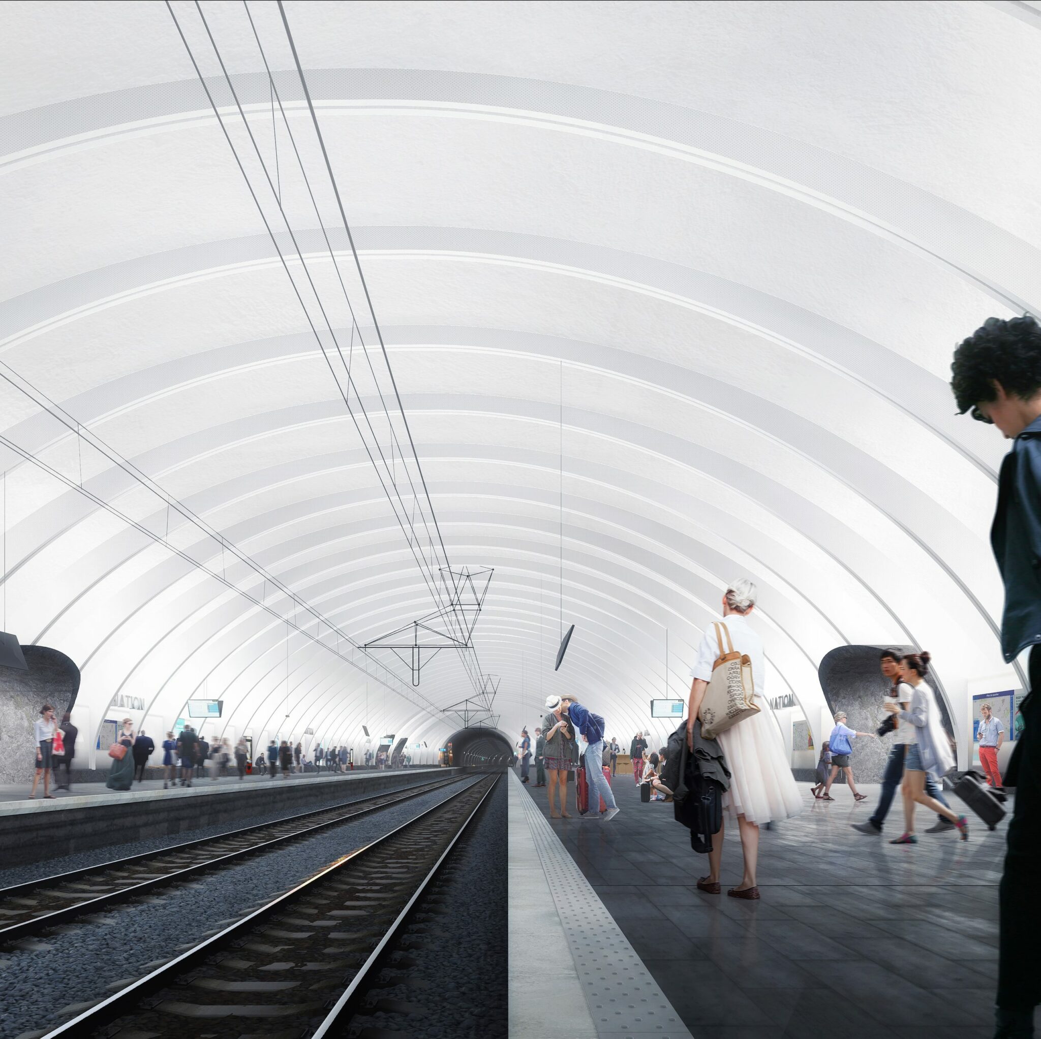 Nation RER A platform