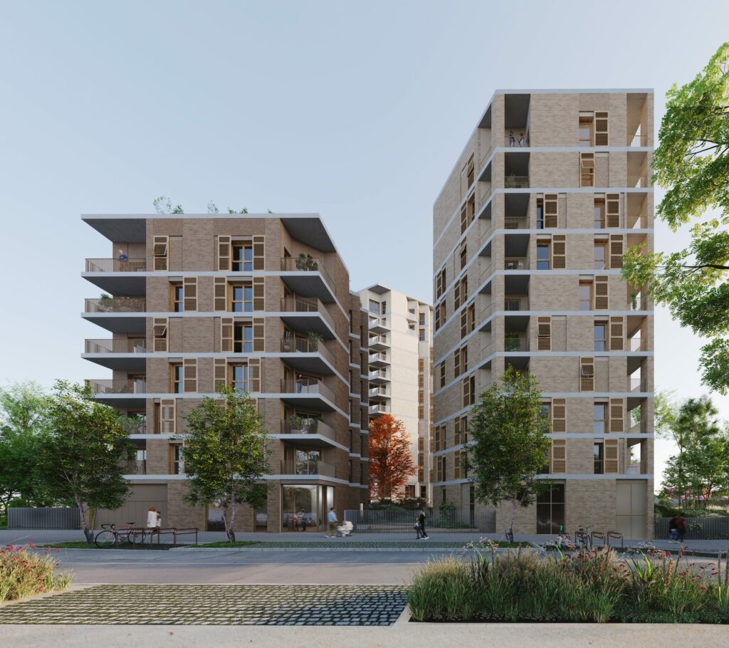100 housing units, ZAC Campus Grand Parc